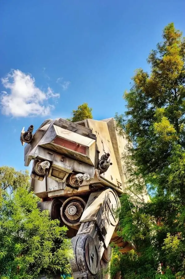 Star Wars Imperial AT-AT at Disney World