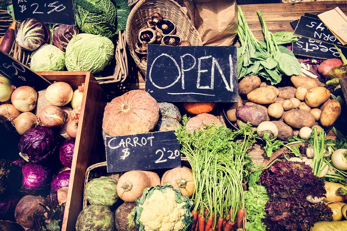 Fresh Produce at Market