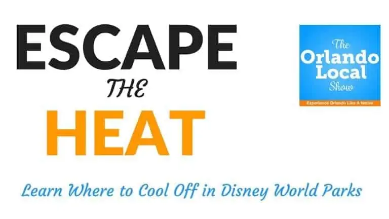 Escape the Heat in Disney World Parks