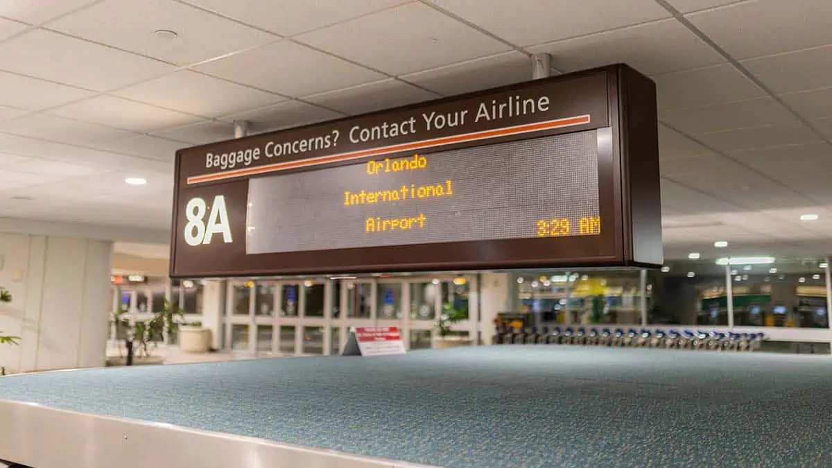 Orlando International Airport - Baggage Claim