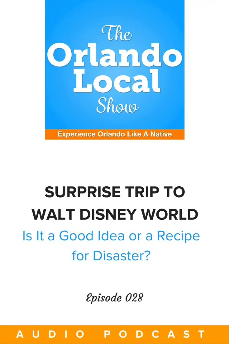 Surprise Trip to Walt Disney World