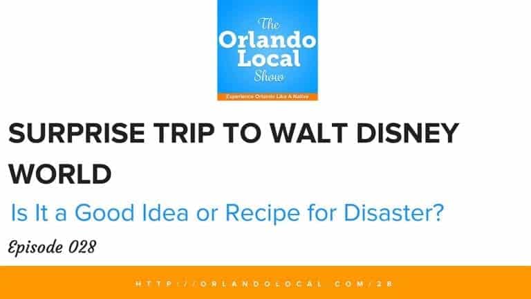 Is a Surprise Trip to Walt Disney World Right for Your Family