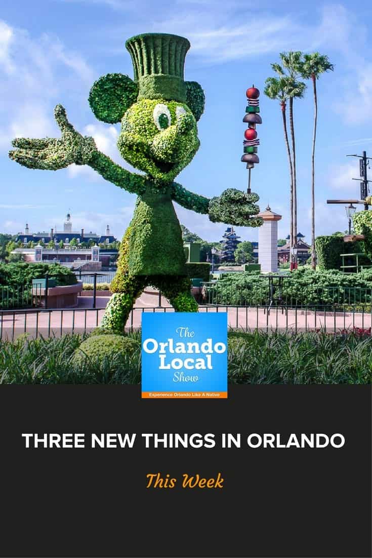 Three New Things in Orlando