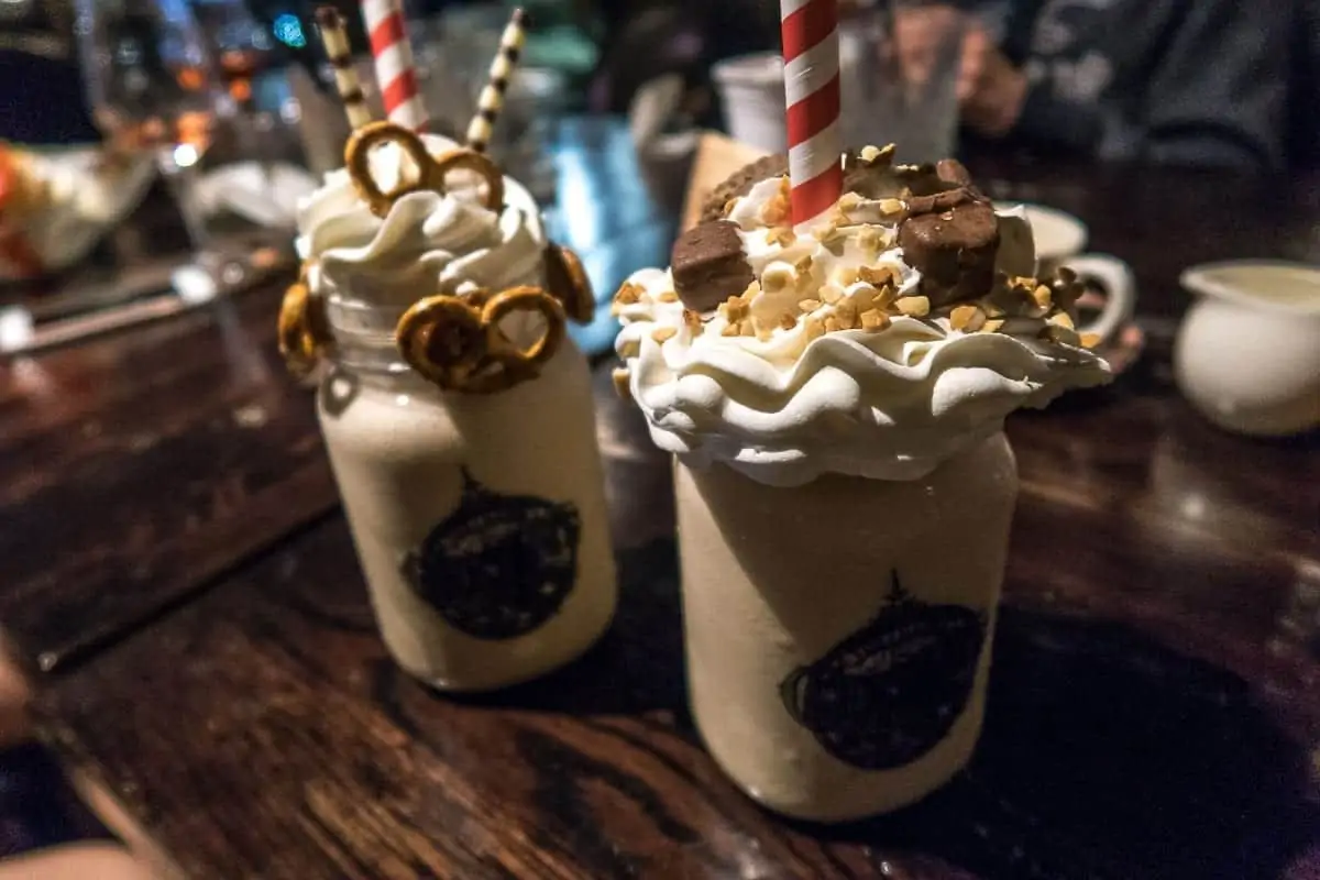 Toothsome Chocolate Emporium Milkshakes