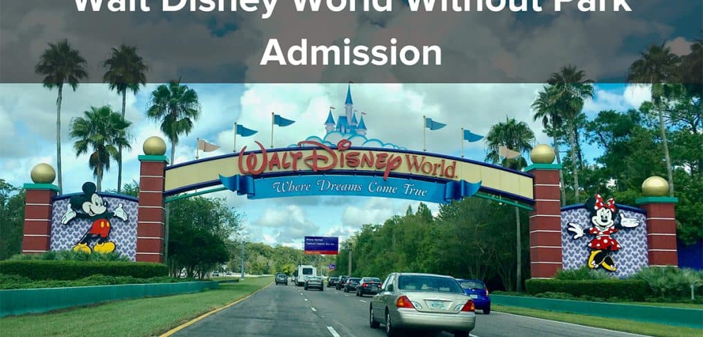 Walt Disney World Without Park Admission