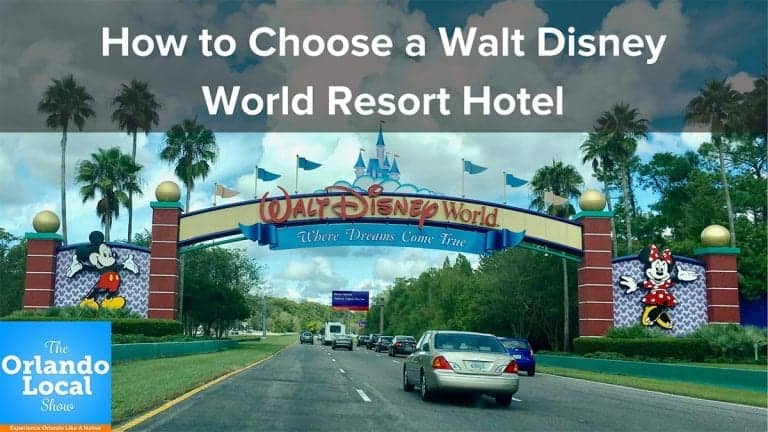 How to Choose a Walt Disney World Resort Hotel