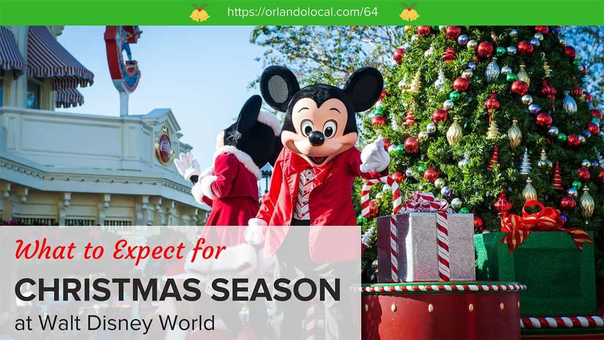 What to Expect for Christmas Season at Walt Disney World