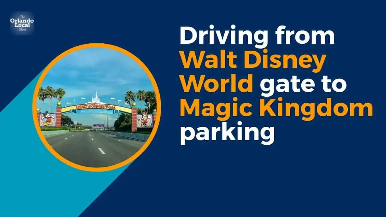Driving to Magic Kingdom Parking (Video)