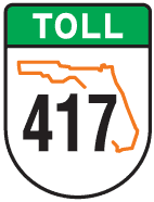 Highway 417 Orlando Toll Road