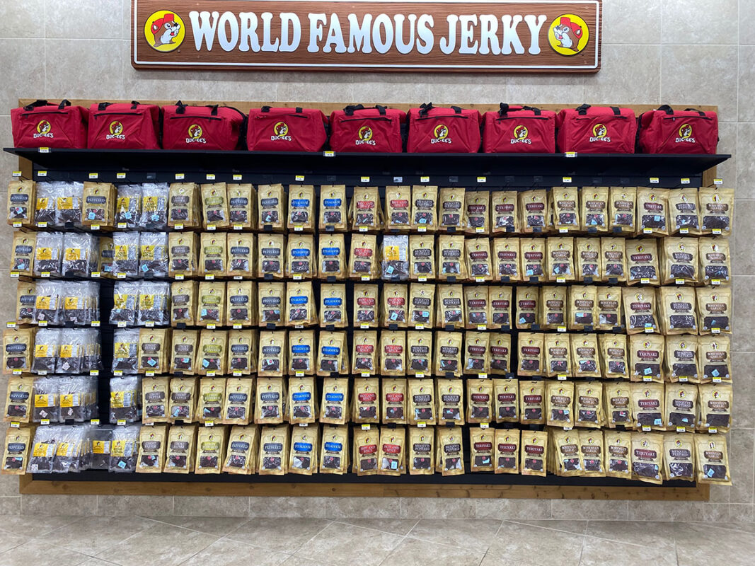 World Famous Jerky Wall