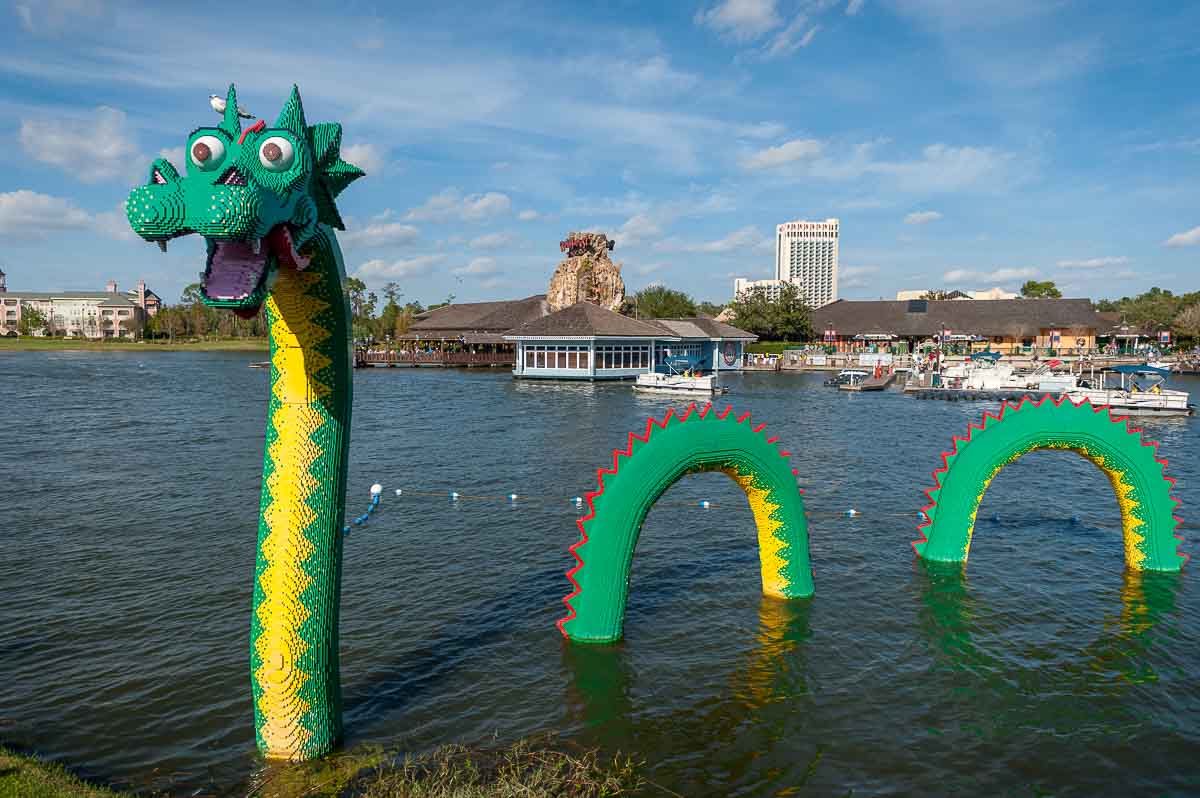 Disney Springs Lego Monster