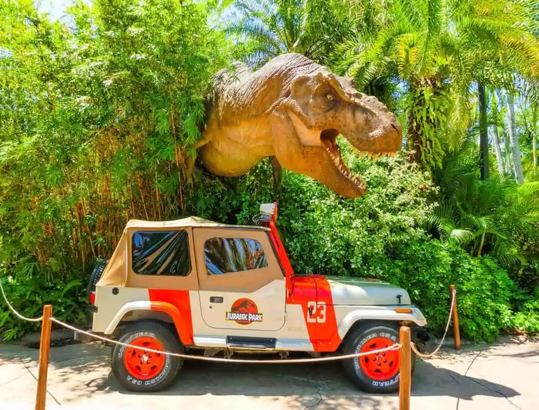Islands of Adventure - Jurassic Park Jeep