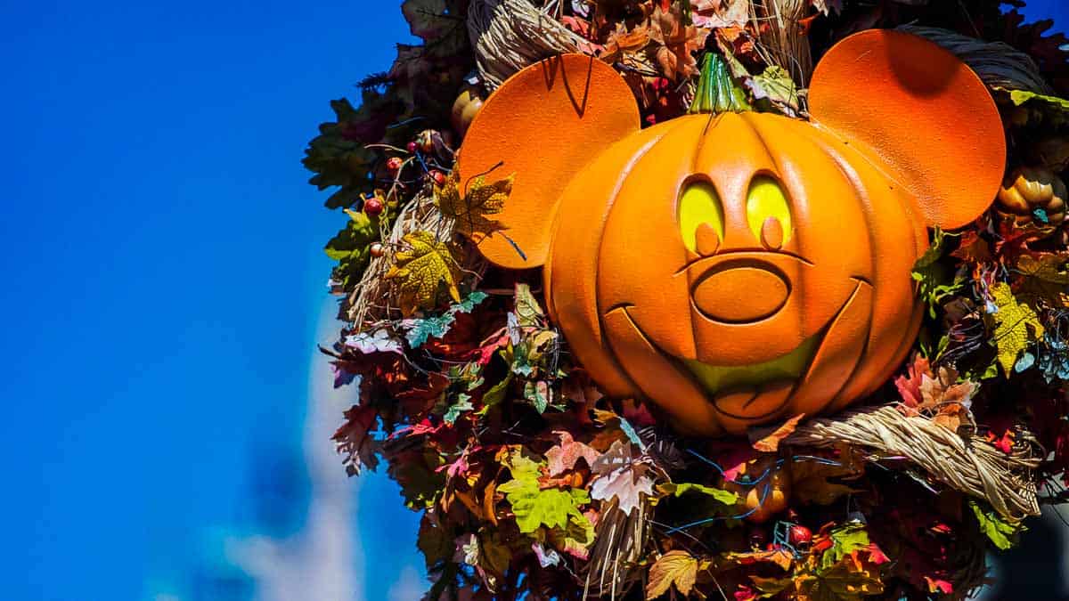 Mickey Mouse Pumpkin Head