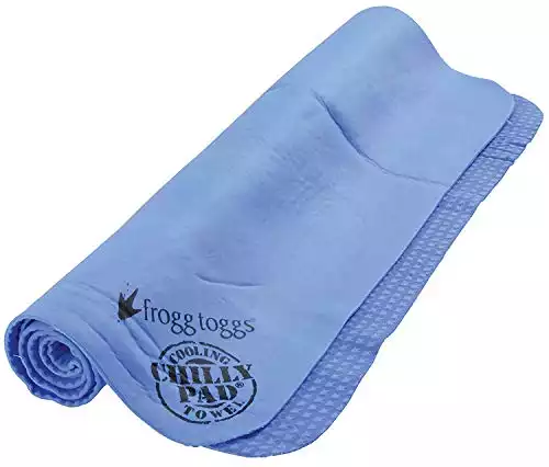 Frogg Toggs Chilly Pad Cooling Towel, Sky Blue